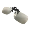 Hot-selling style 3d cinema glasses for myopic people with lens clips, square clip lenses and hanging lenses Item Picture